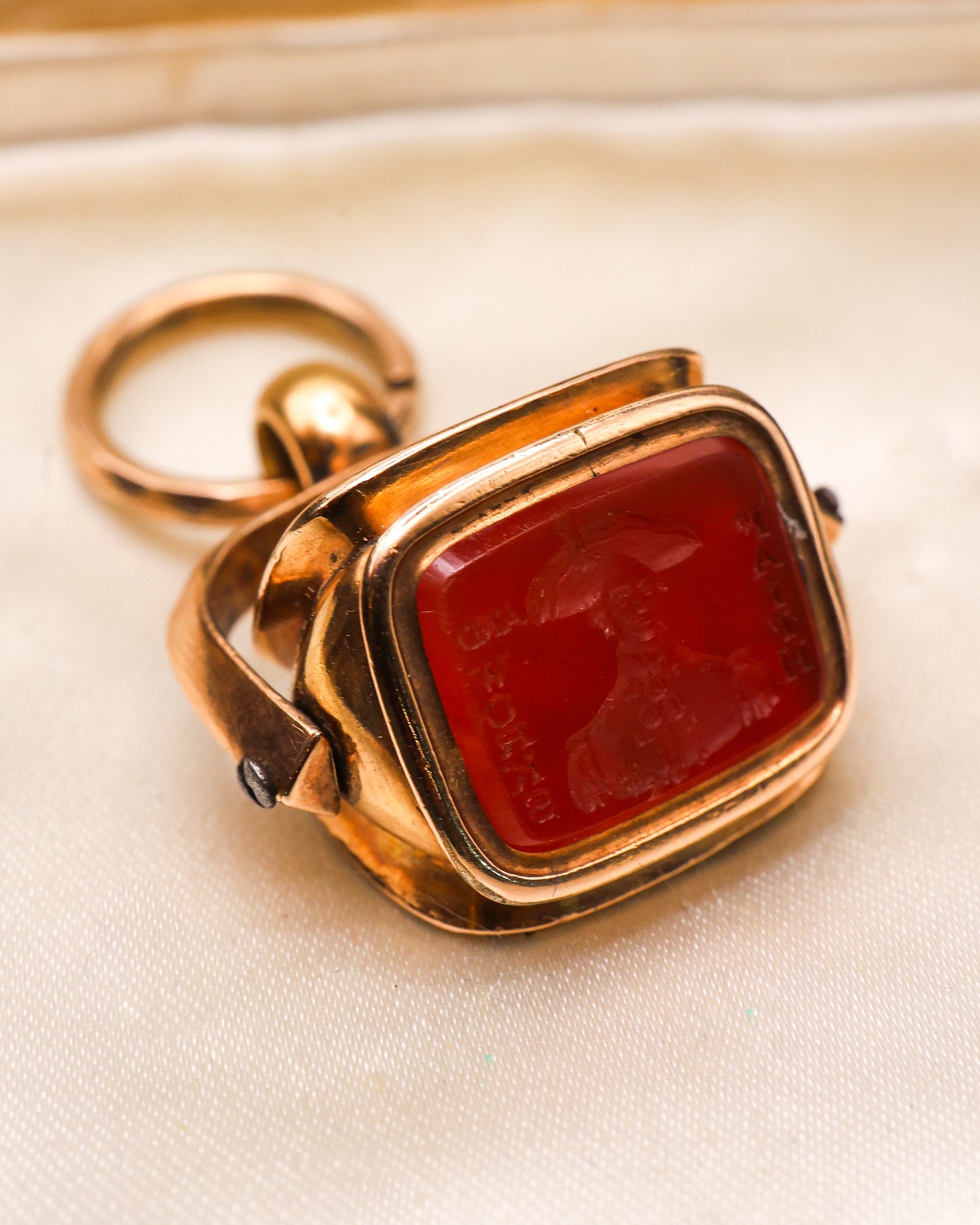 An Antique Collectors set of Late Georgian Seals, depicting Intaglio engravings associated with Admiral Lord Nelson. English.  Circa 1810 - Robin Haydock Antique Jewellery