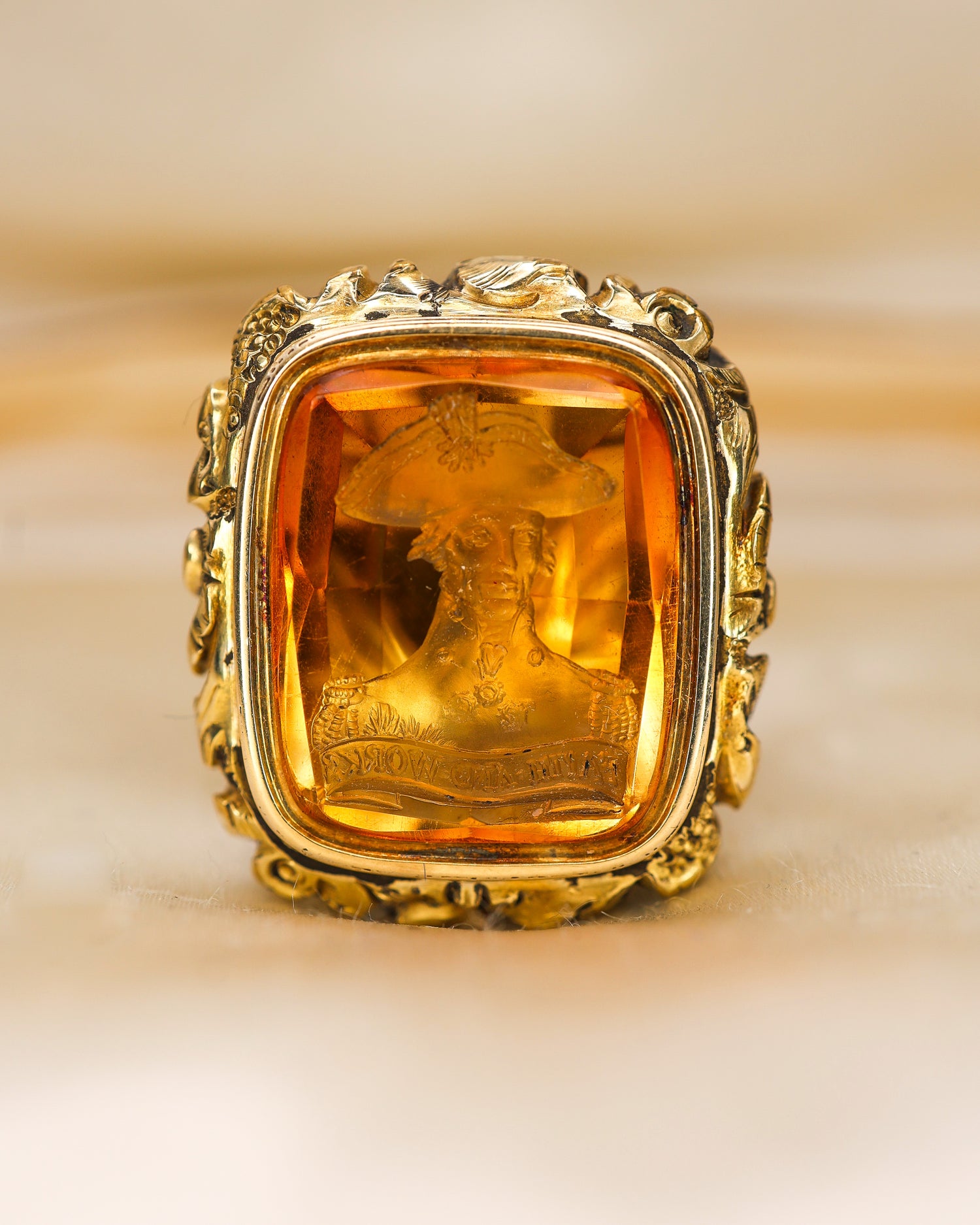 An Antique Collectors set of Late Georgian Seals, depicting Intaglio engravings associated with Admiral Lord Nelson. English.  Circa 1810 - Robin Haydock Antique Jewellery