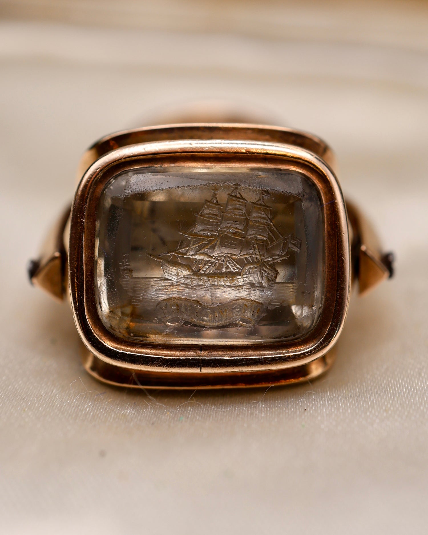 An Antique Collectors set of Late Georgian Seals, depicting Intaglio engravings associated with Admiral Lord Nelson. English.  Circa 1810 - Robin Haydock Antique Jewellery