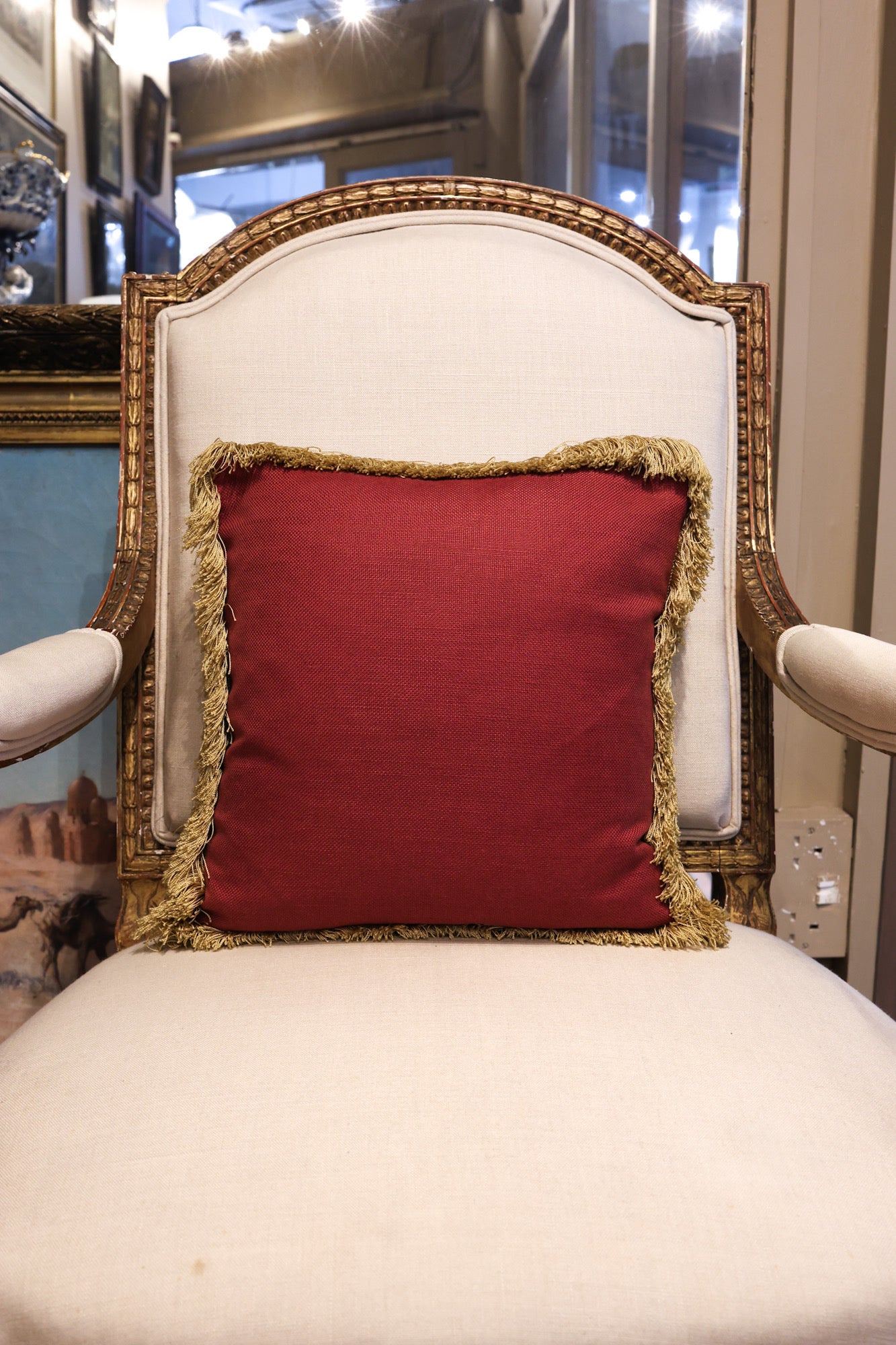 A very fine panel of Aubusson Tapestry of fine Hand Woven Silk and Wool - Robin Haydock Antiques