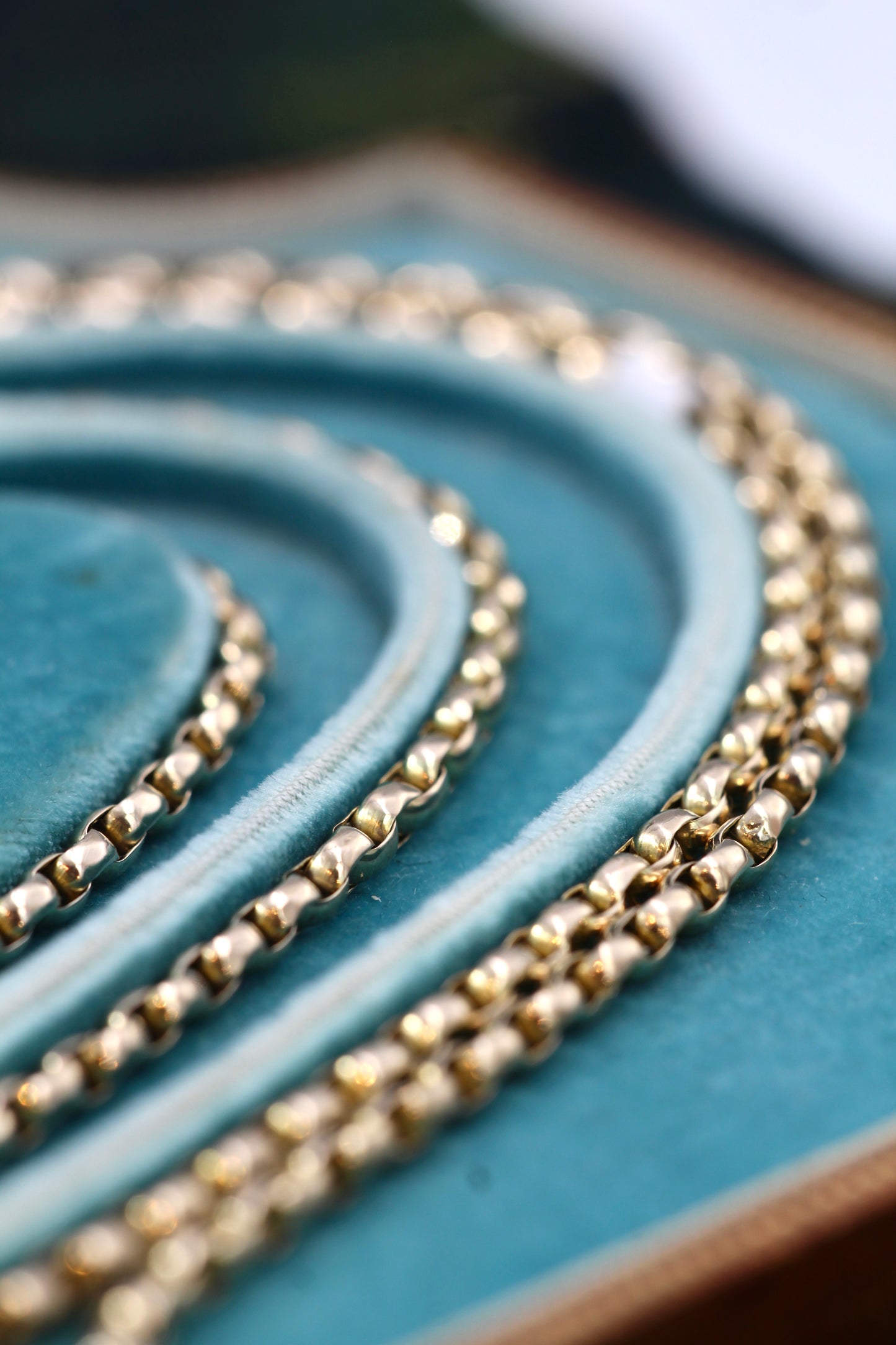 A very fine 9 Carat "Opera Length" Yellow Gold, Long Guard Chain, with Lobster Claw Clasp. English Circa 1890. - Robin Haydock Antiques
