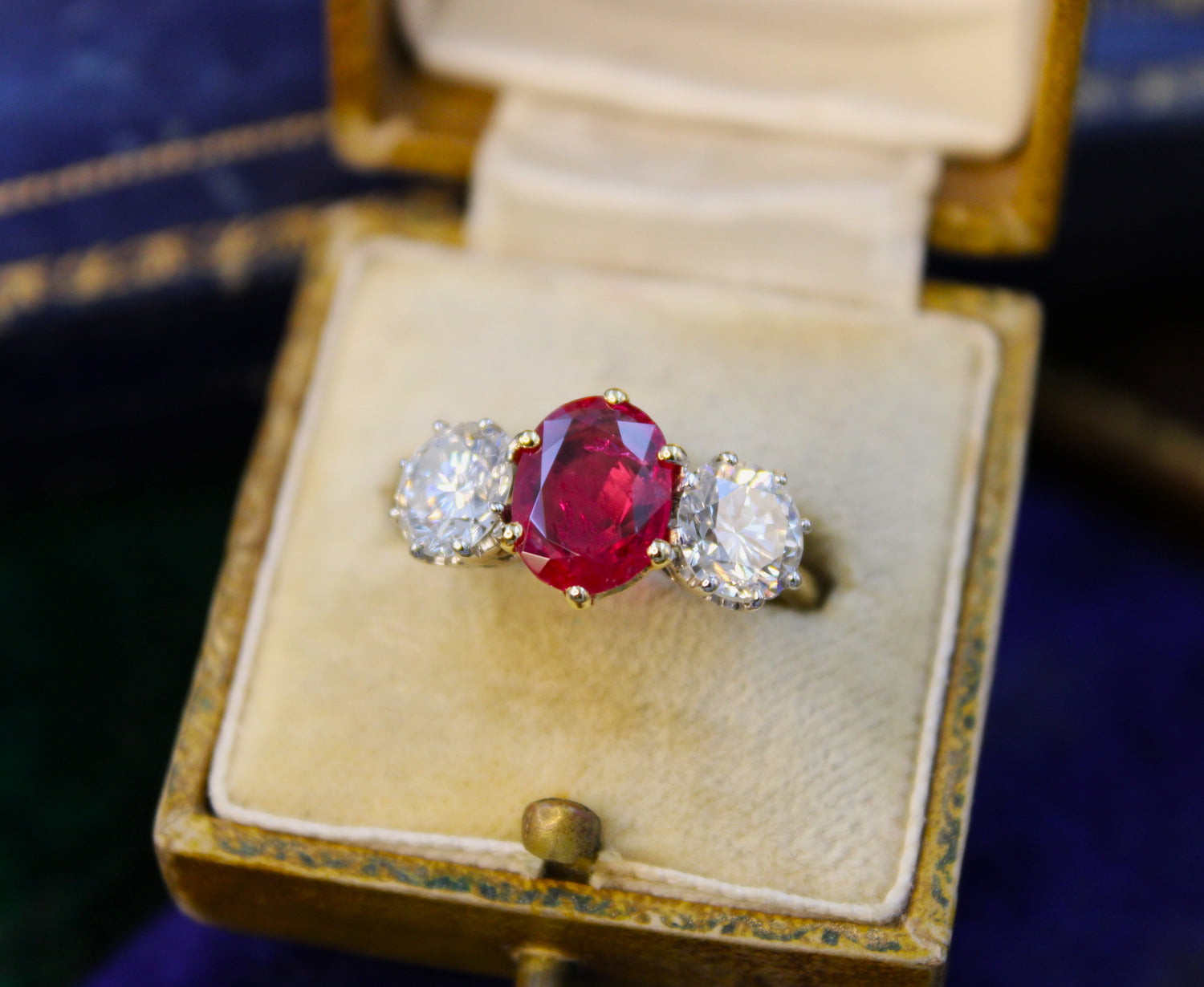 Ruby Engagement Rings