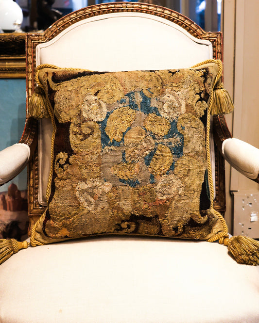 Flemish Tapestry Panel / Cushion. Circa 1660 - Robin Haydock Antiques