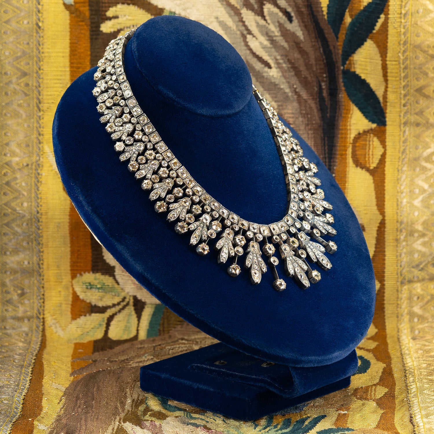 A superb Kokoshnik Diamond Tiara - Necklace, plausibly Austro-Hungarian, Late 19th Century - Robin Haydock Antiques