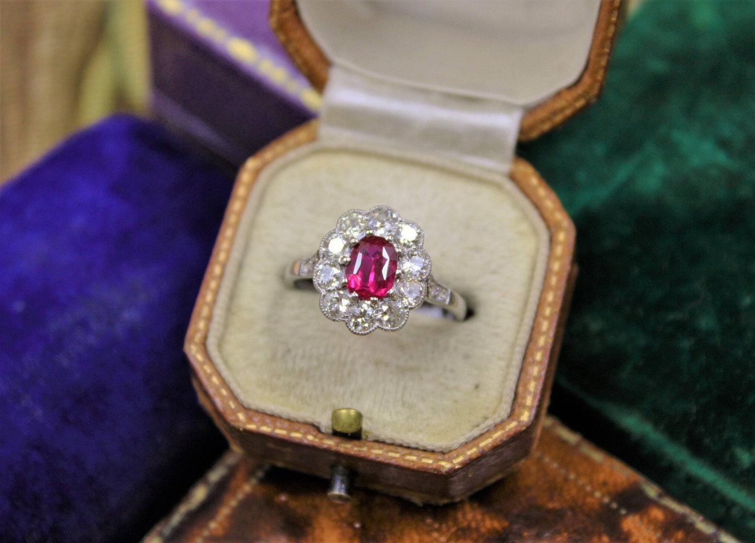 Ruby Engagement Rings